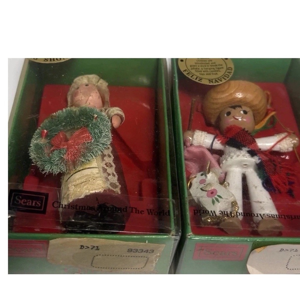 Sears Christmas Around The World Mexico & America Vintage